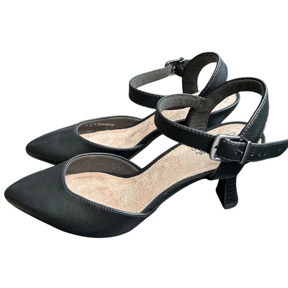 Clarks Kataleyna Cora Kitten Heel Pumps Black Size 7.5 - Picture 6 of 11